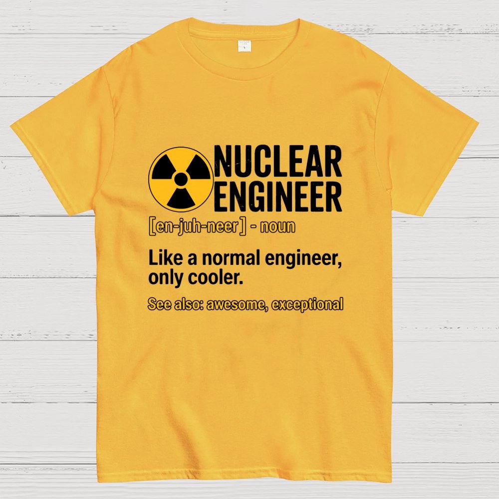 Nuclear Engineering Radioactive Chernobyl Geek T-Shirt