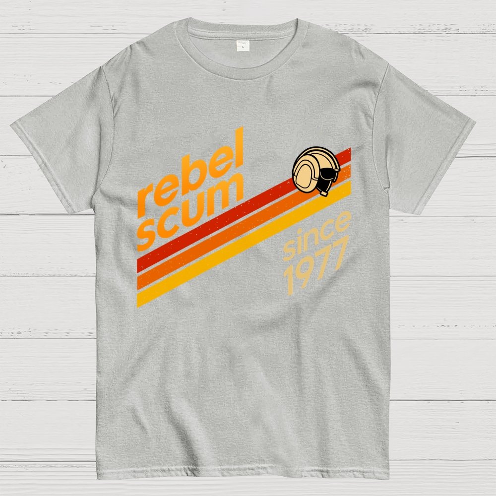 Vintage Scum Old School Scum Since 1977 Geek T-Shirt