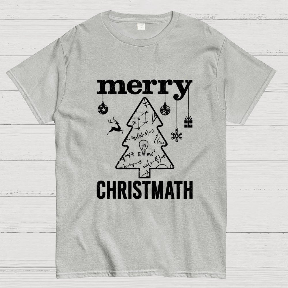 Merry Christmas Christmas Math Jokes Geek T-Shirt