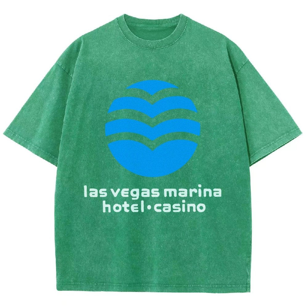Marina Hotel & Casino - Vintage Las Vegas Vintage Distressed T-shirt