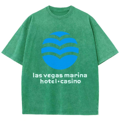 Marina Hotel & Casino - Vintage Las Vegas Vintage Distressed T-shirt