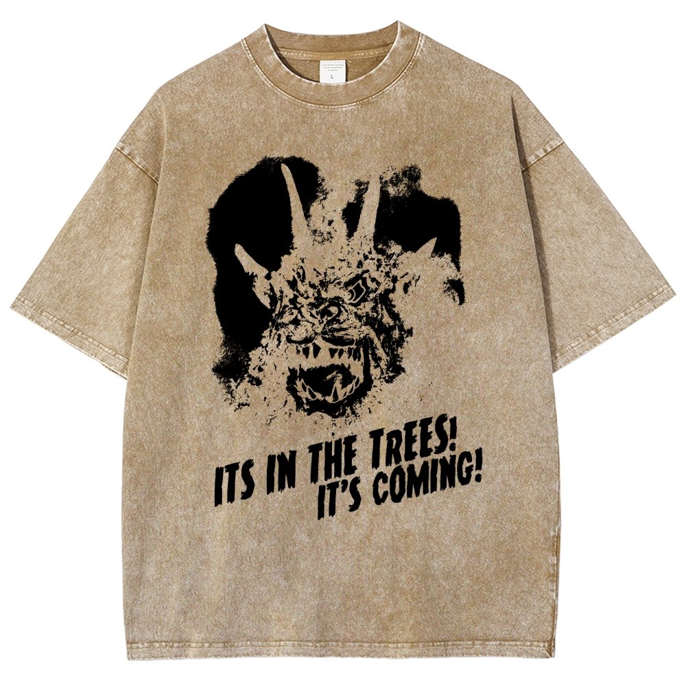 Night Of The Demon It's In The Trees ! Vintage Distressed T-shirt