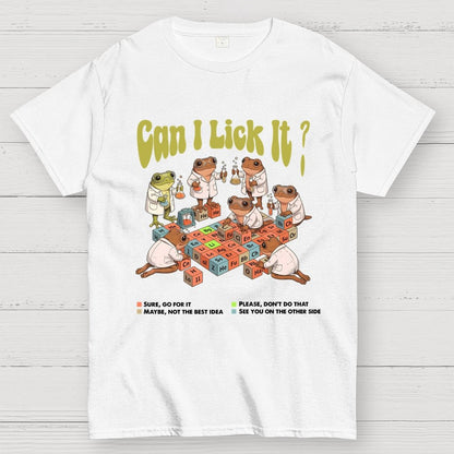 Can I Lick It Periodic Table Geek T-Shirt