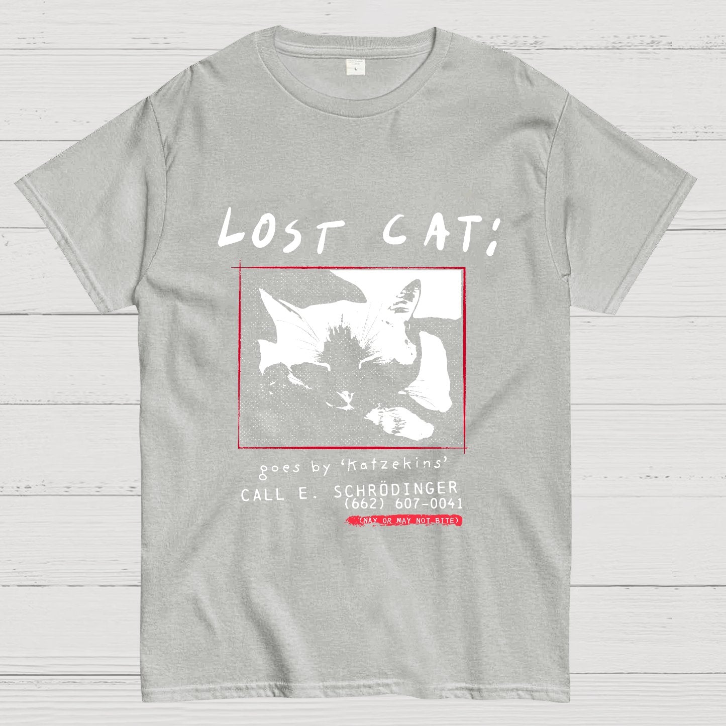 Schrödinger's Lost Cat Geeky T-Shirt