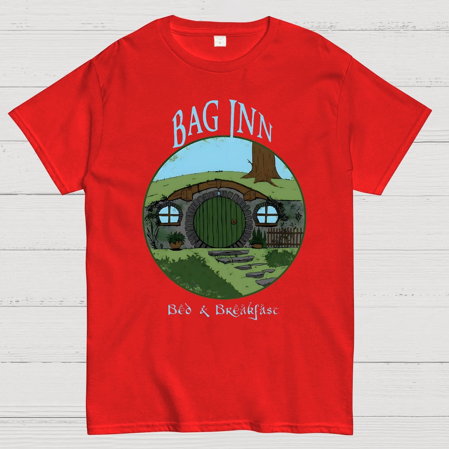 Bag Inn - Bed and Breakfast Geek T-Shirt