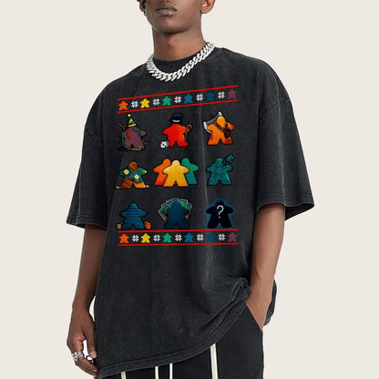 Ugly Boardgame Vintage Distressed T-shirt