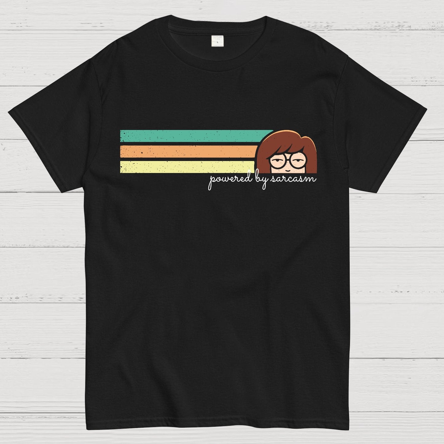 Power By Sarcasm Geek T-Shirt