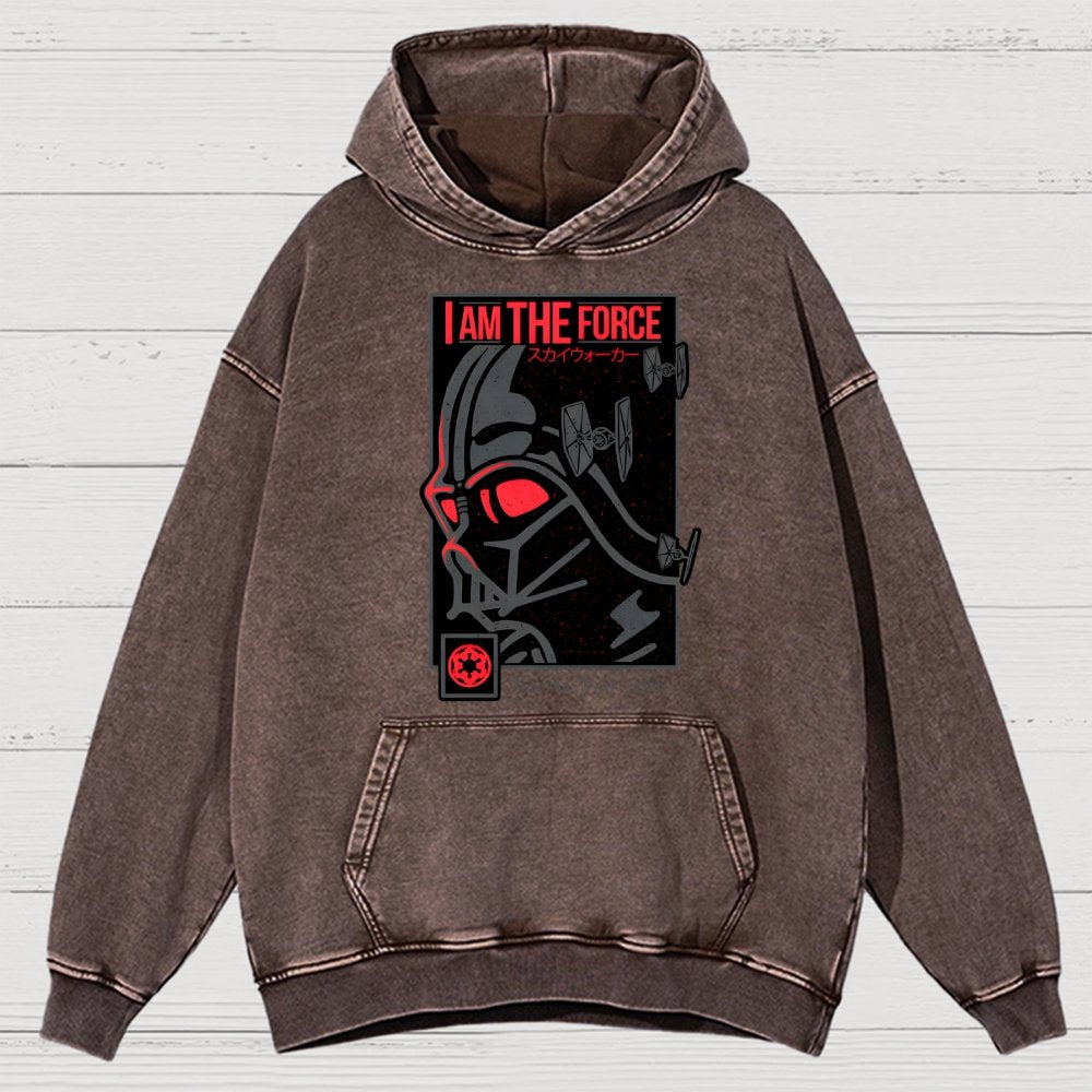 I'm Darkness Vintage Distressed Hoodie