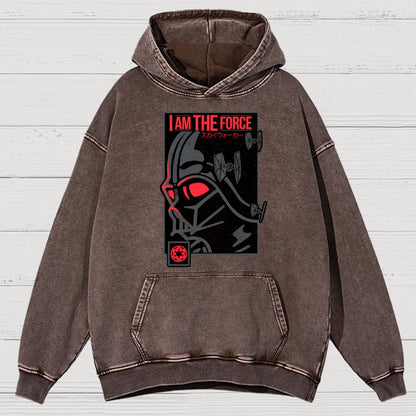 I'm Darkness Vintage Distressed Hoodie