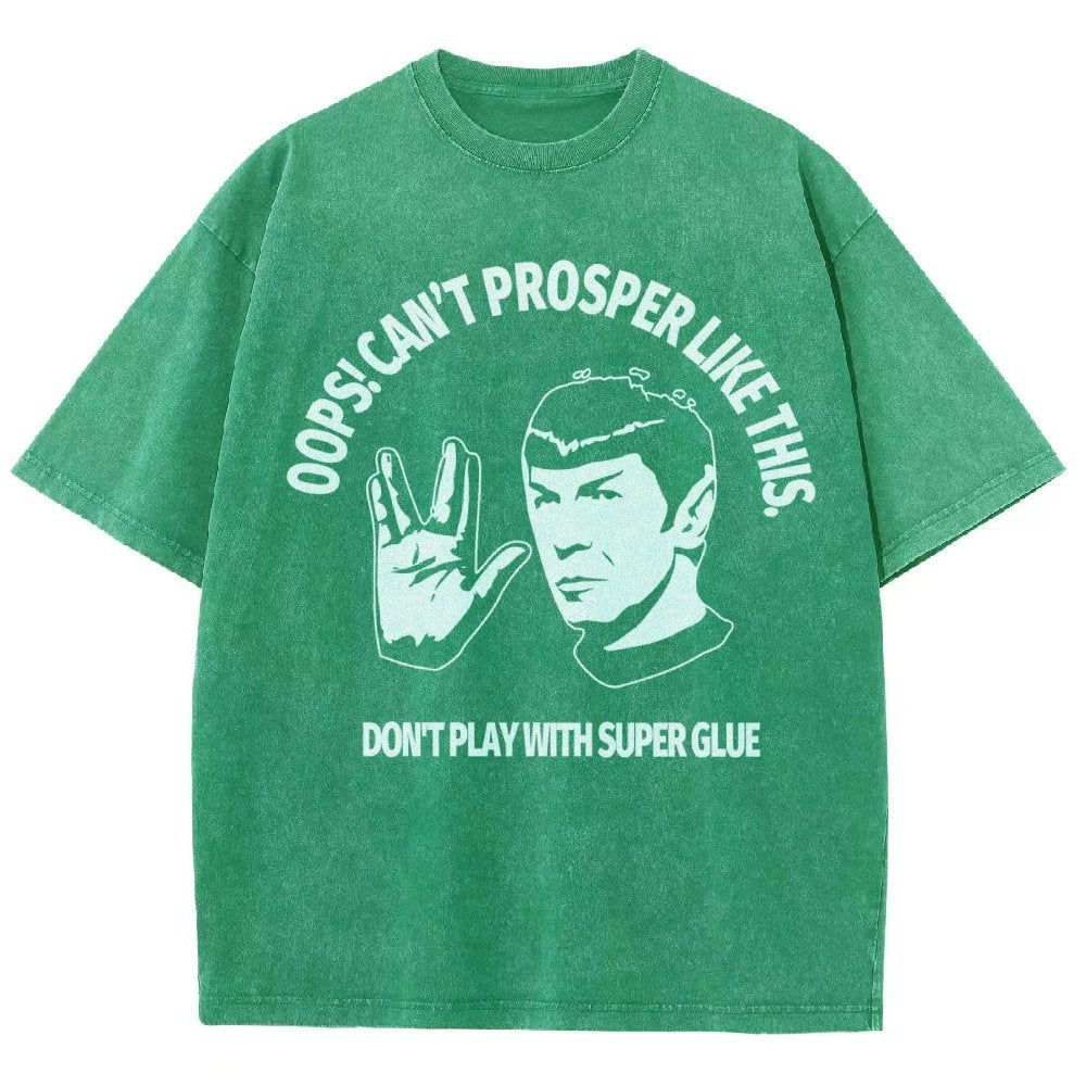 Oops! Can’t prosper like this Vintage Distressed T-shirt
