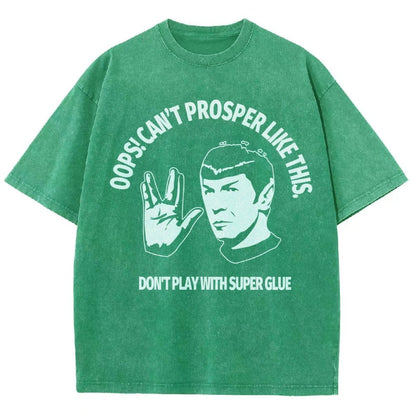 Oops! Can’t prosper like this Vintage Distressed T-shirt
