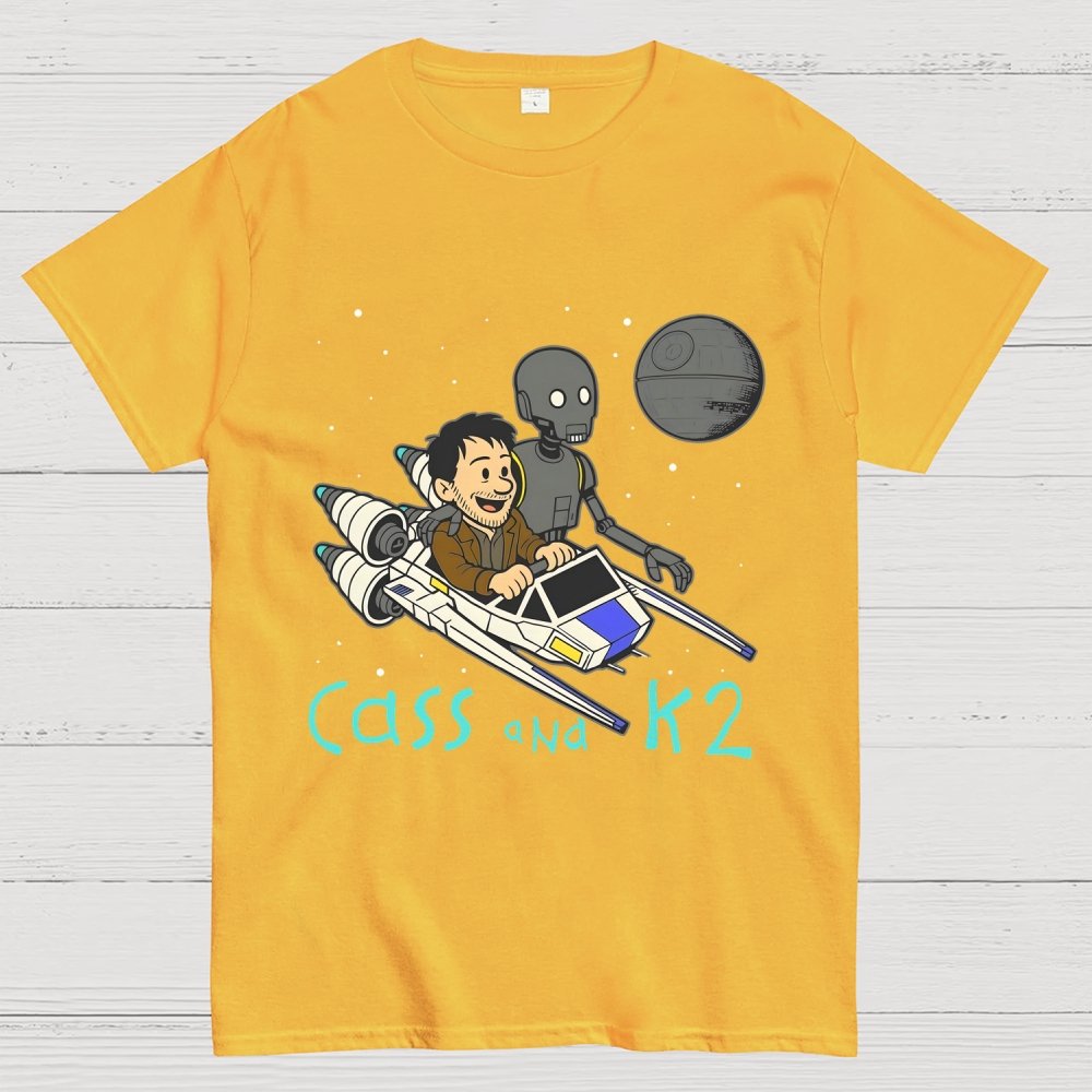Cass And K2 Geek T-Shirt