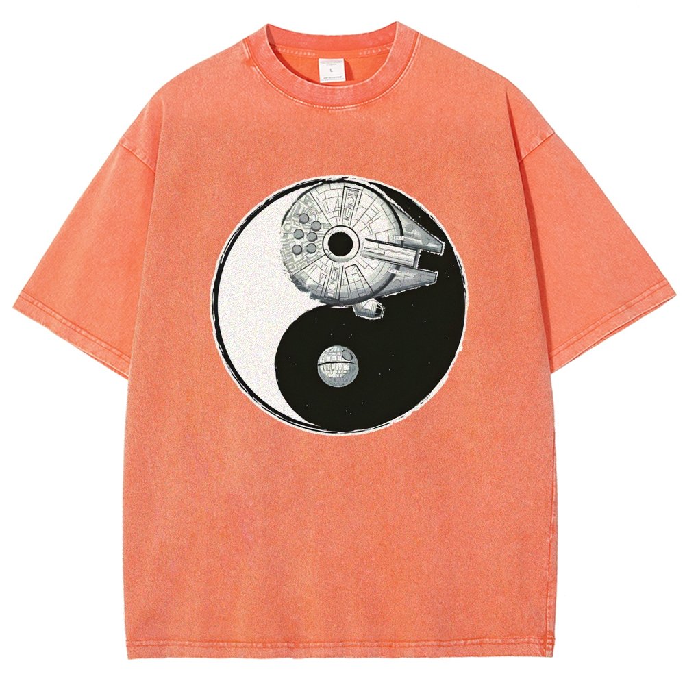 Balance Of The Energy Vintage Distressed T-shirt