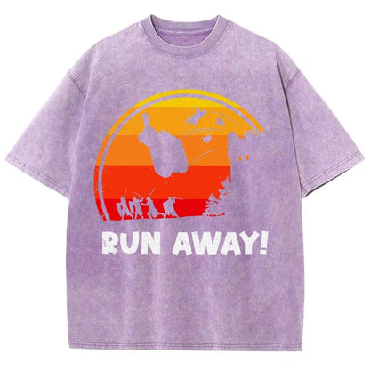 Run Away Vintage Distressed T-shirt