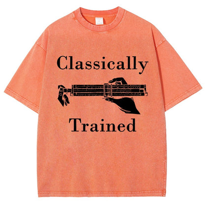 Slide Rule Classically Trained Vintage Distressed T-shirt