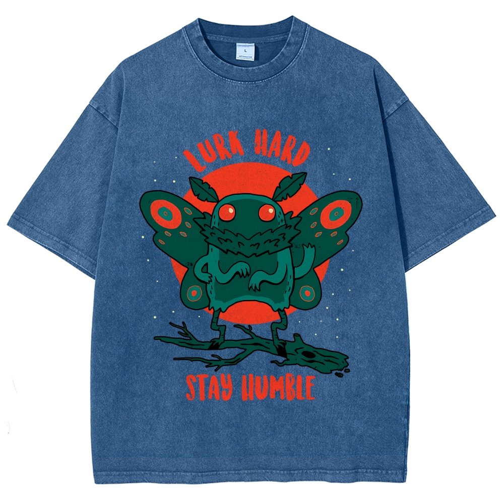 Lurk Hard Vintage Distressed T-shirt