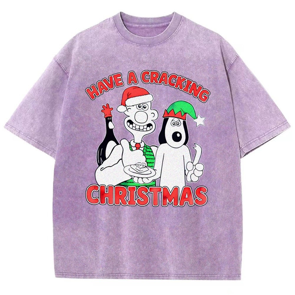 Have a Cracking Christmas Vintage Distressed T-shirt