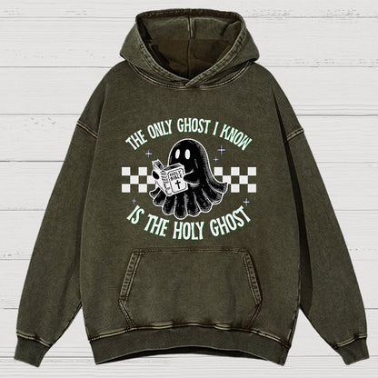 The Holy Ghost Vintage Distressed Hoodie