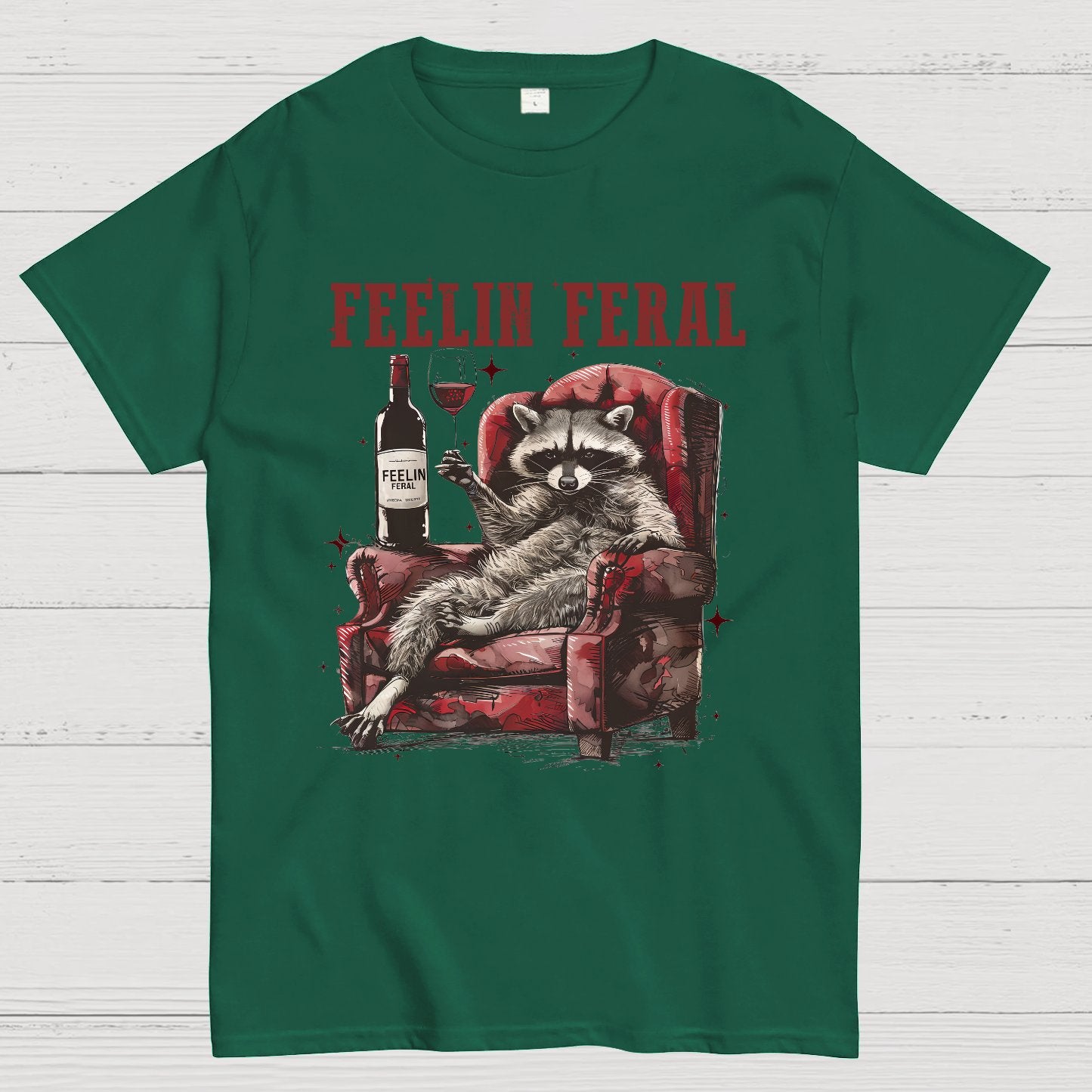 Feelin Feral Geeky T-Shirt