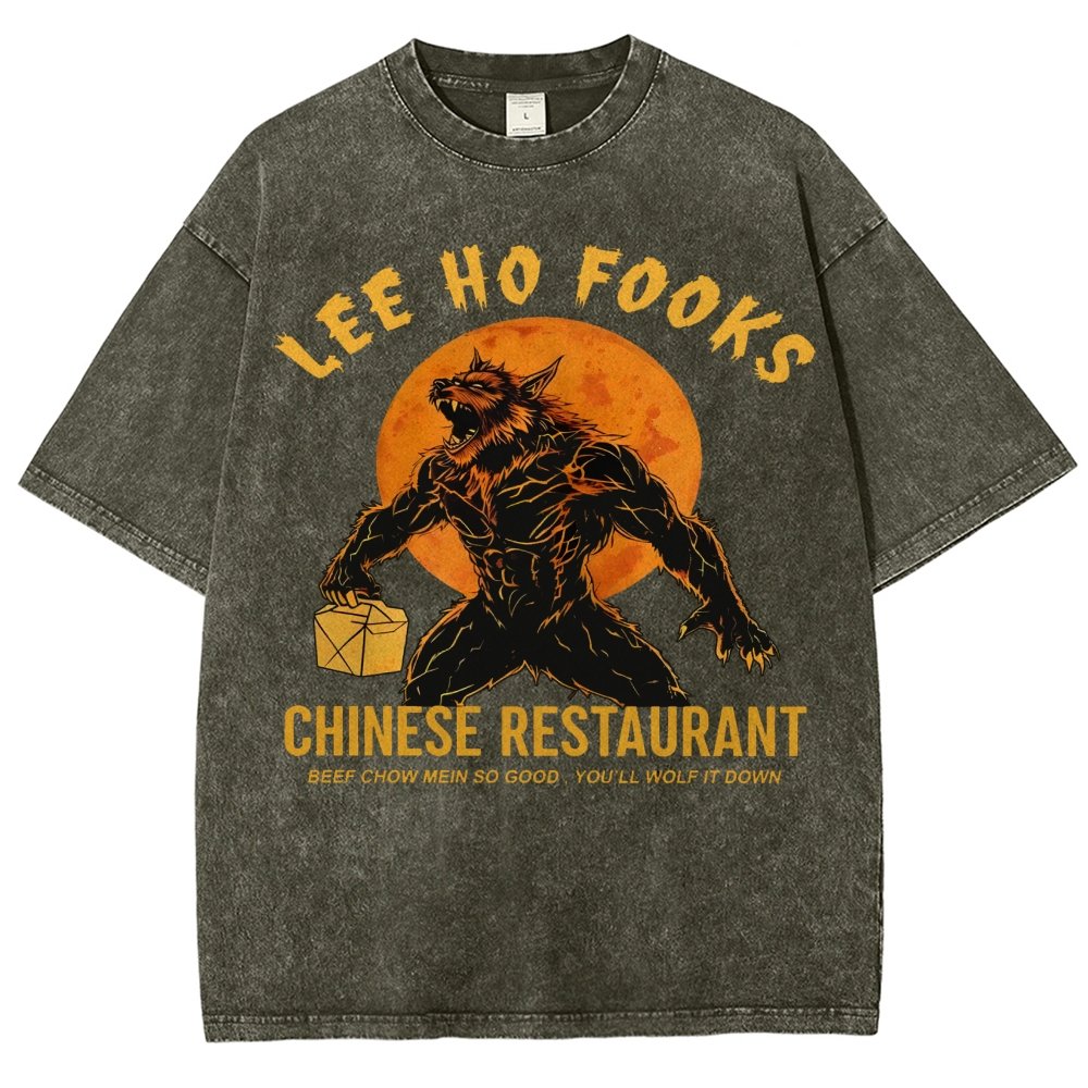 Lee Ho Fooks  Vintage Distressed T-shirt