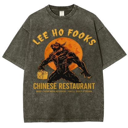 Lee Ho Fooks  Vintage Distressed T-shirt