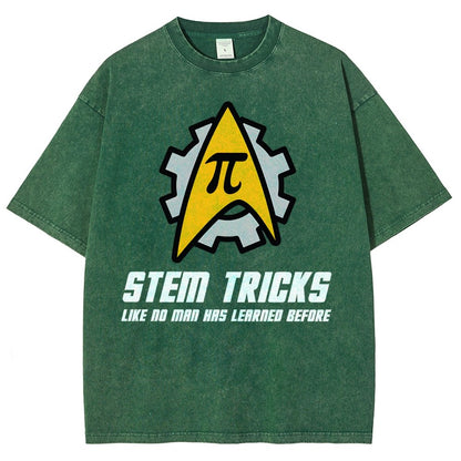 STEM Tricks Vintage Distressed T-shirt