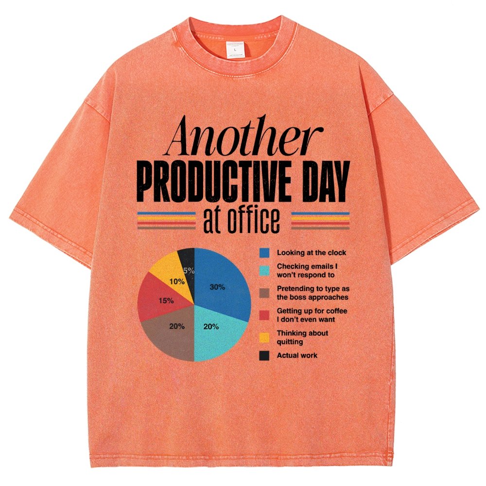 Another Productive Day Vintage Distressed T-shirt