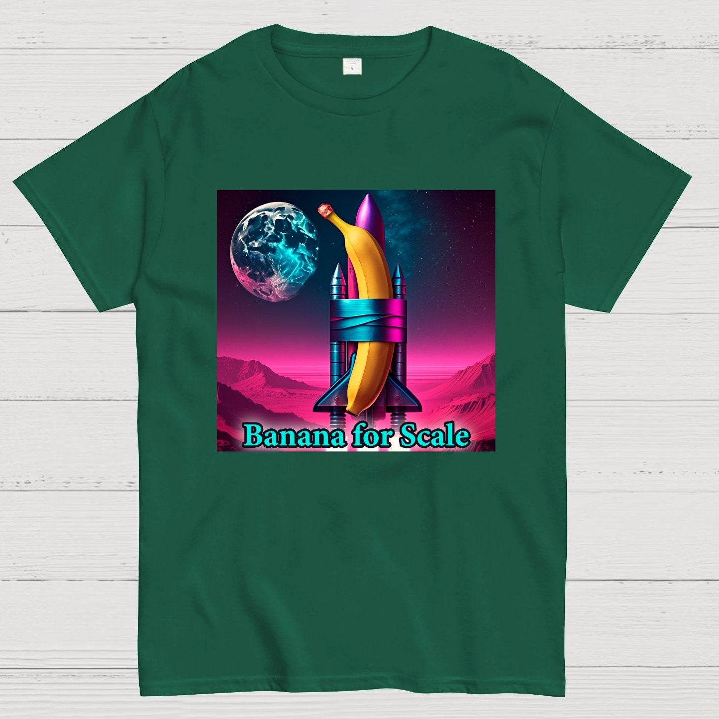 Banana for Scale Space Geek T-Shirt