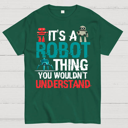 Robot Science Geek T-Shirt