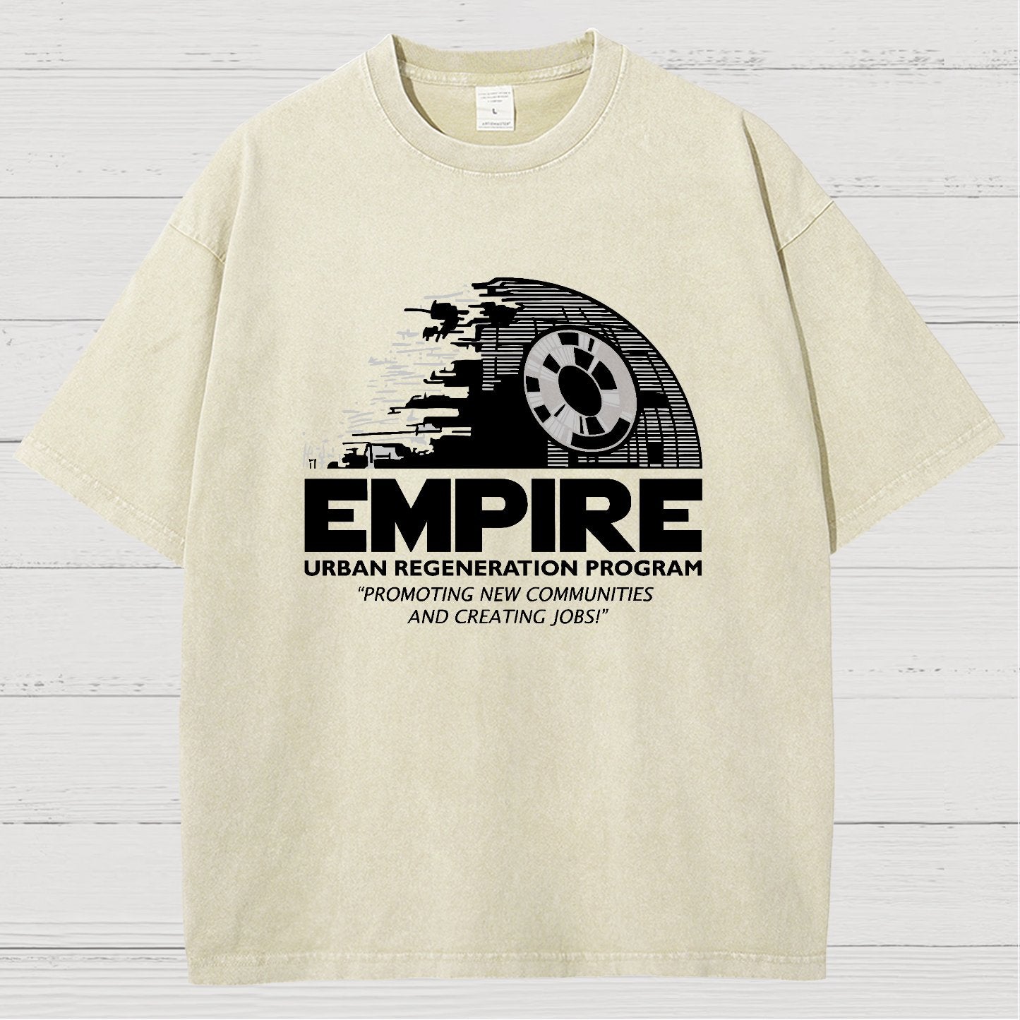 Empire Urban Regneration Vintage Distressed T-shirt