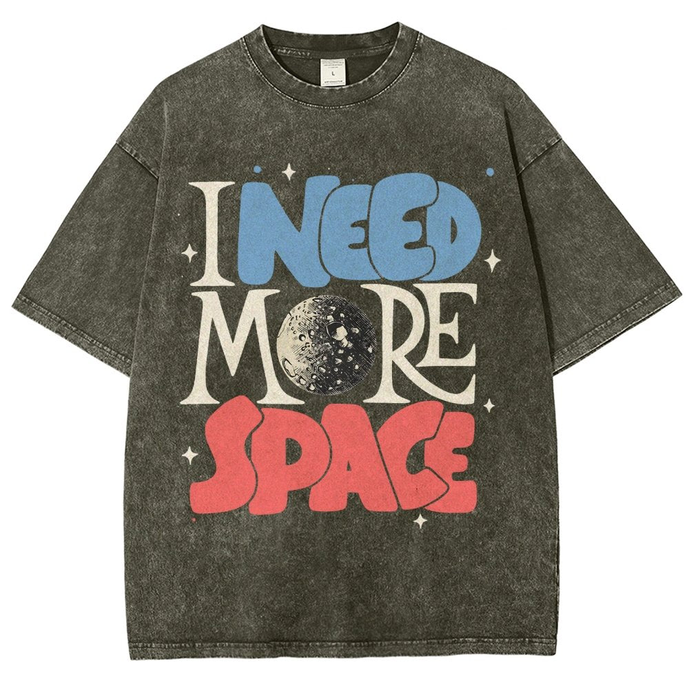 I Need More Space Vintage Distressed T-shirt