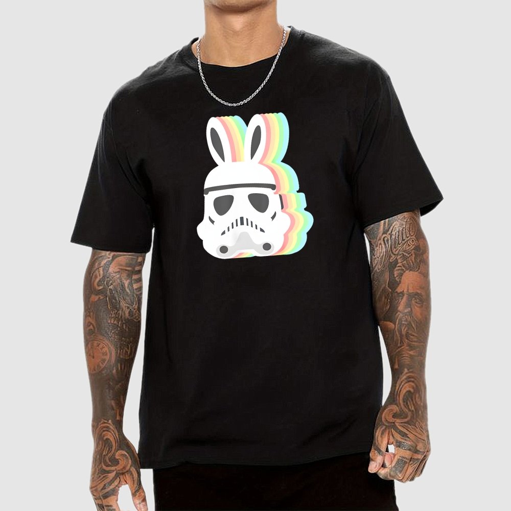 Easter Robotic Bunny Geek T-Shirt