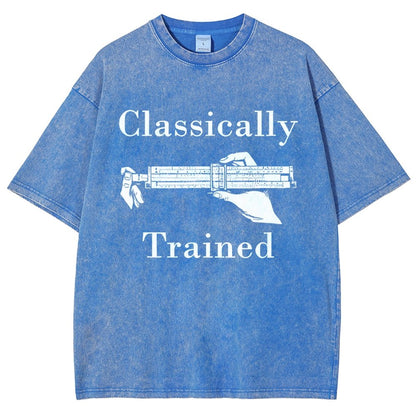 Slide Rule Classically Trained Vintage Distressed T-shirt