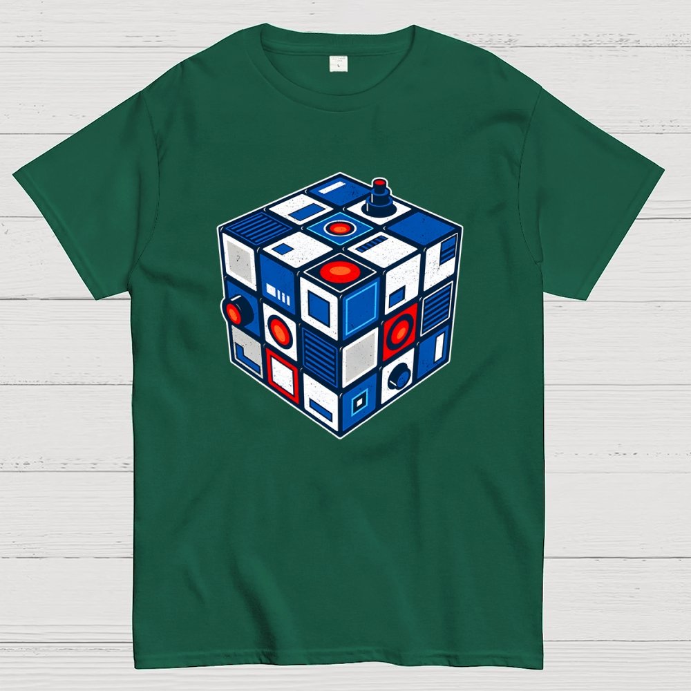 Droid Cube Geek T-Shirt