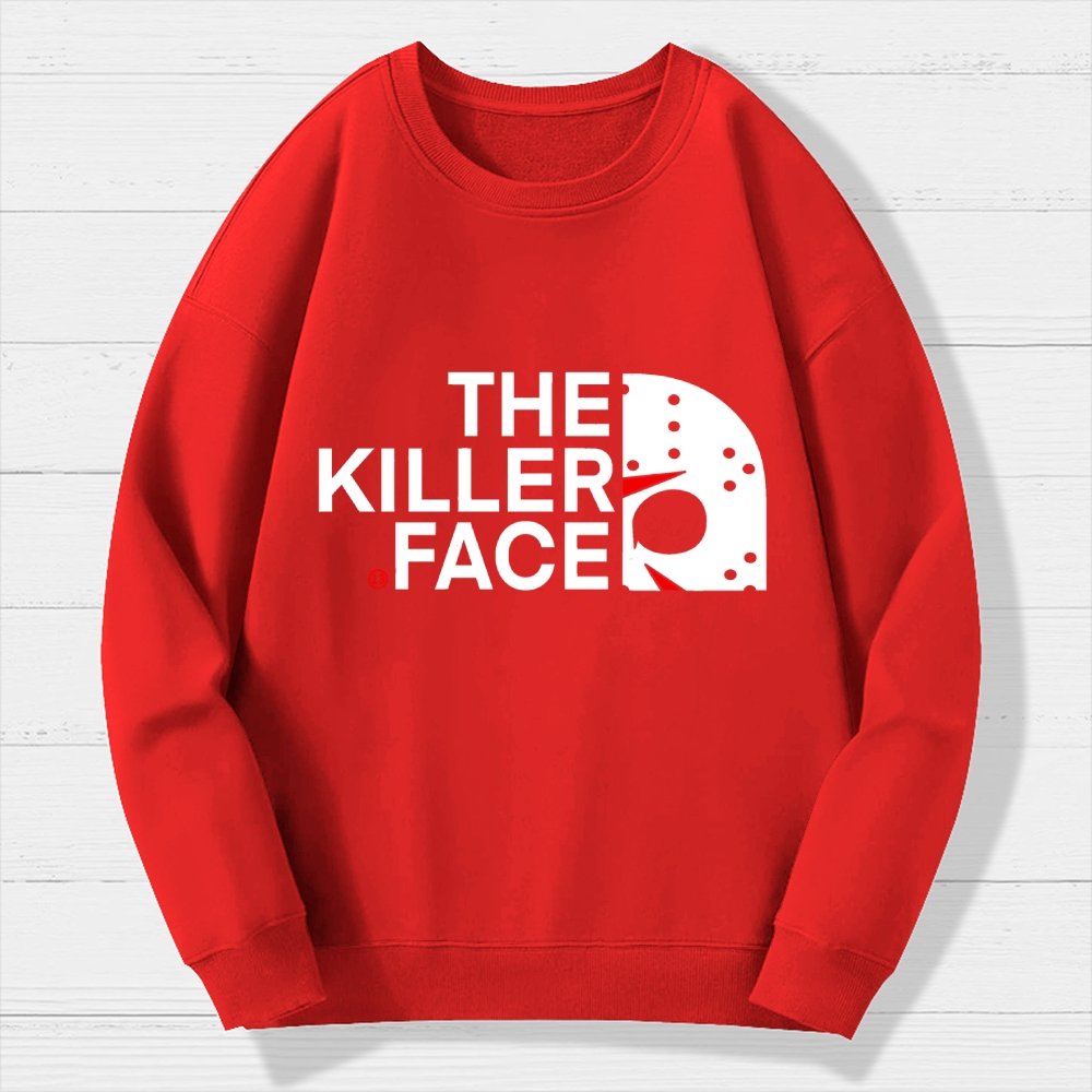 The Killer Face Geek Cotton Sweatshirt