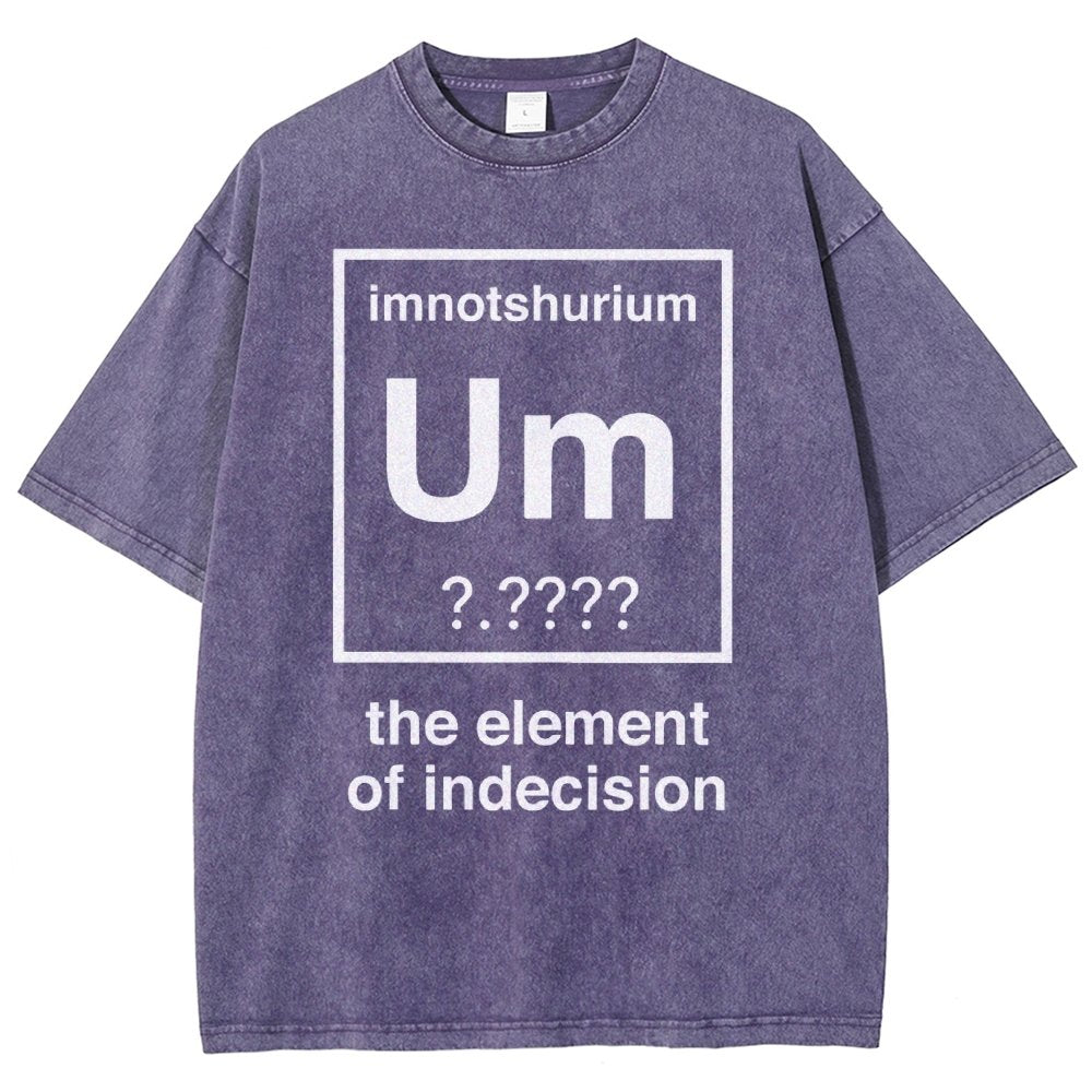 Element Of Indecision Vintage Distressed T-shirt