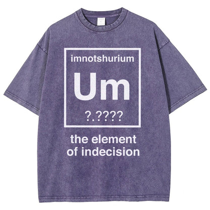 Element Of Indecision Vintage Distressed T-shirt