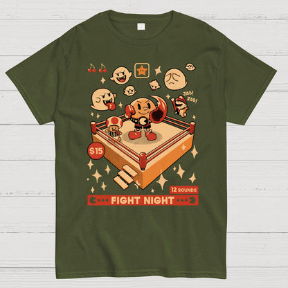 Retro Arcade Showdown Geek T-Shirt