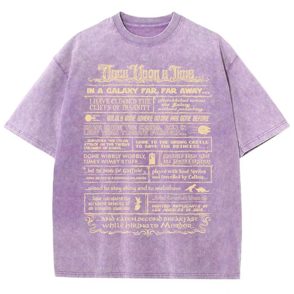 My Autobiography Vintage Distressed T-shirt