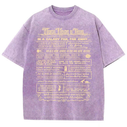 My Autobiography Vintage Distressed T-shirt