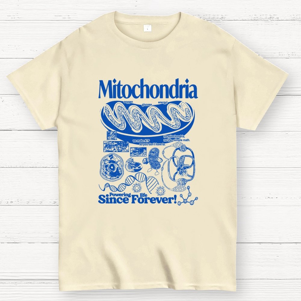 Mitochondria Vintage Science Geek T-Shirt