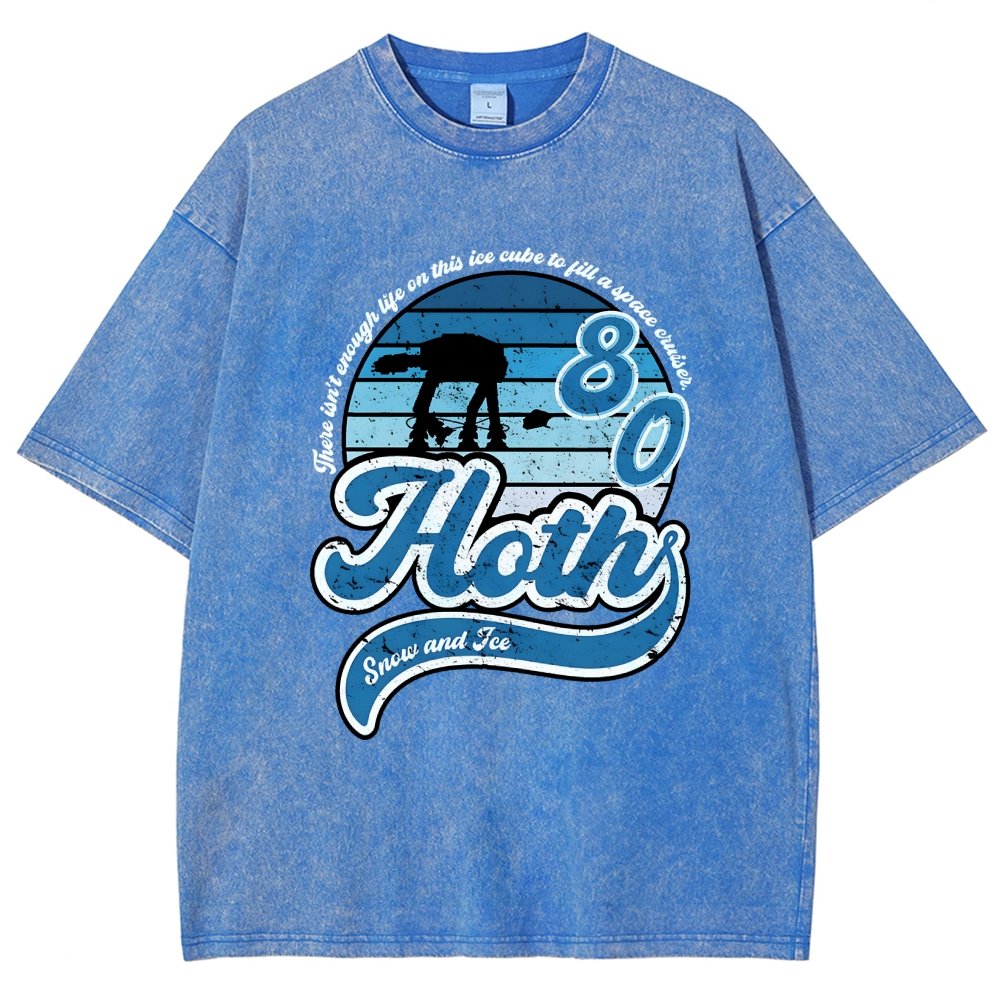 Vintage Snow and Ice Vintage Distressed T-shirt