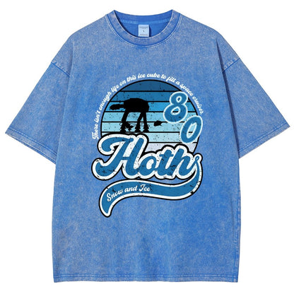Vintage Snow and Ice Vintage Distressed T-shirt