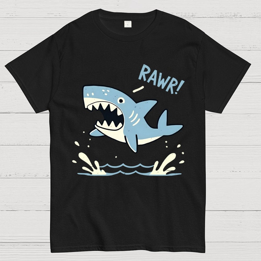 Shark Rawr! Unisex Geek T-Shirt