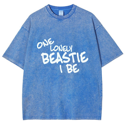 One Lonely Creature I Be Vintage Distressed T-shirt