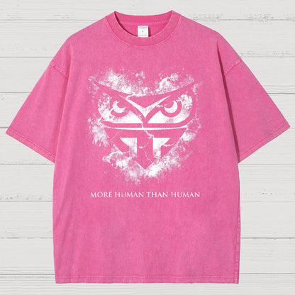 More Human Than Human Essential Vintage Distressed T-shirt
