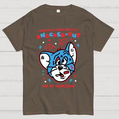 knocked-out. Sarcasm Geek T-Shirt
