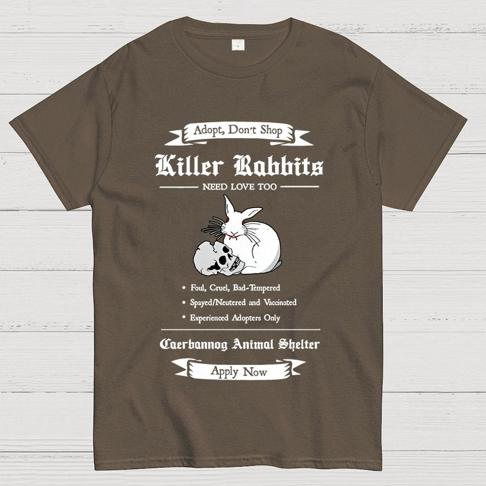 Adopt a Killer Rabbit Geek T-Shirt