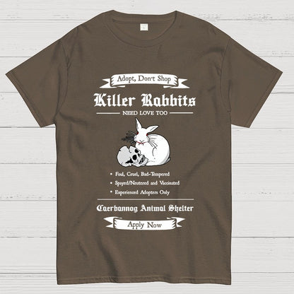 Adopt a Killer Rabbit Geek T-Shirt