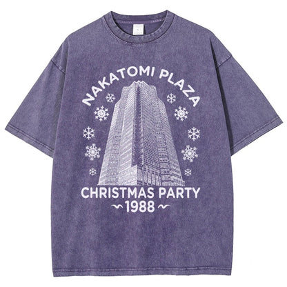 Holiday Christmas Party Vintage Distressed T-shirt